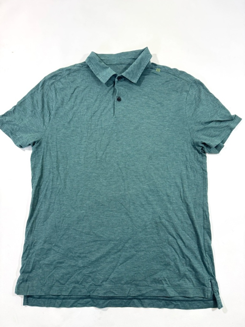 Lululemon Short Sleeve Polo Shirt Green